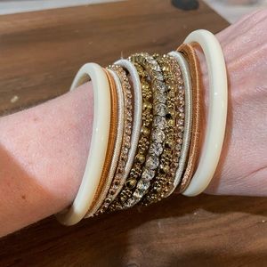 Set of Amrita Singh bracelets, never worn
